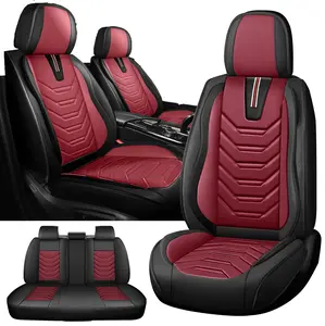 Custom Fit for 2008-2025 Dodge RAM 1500 2500 3500, Pickup Seat Covers for Dodge Ram Full Set, Waterproof Truck Car Seat Cover Protectors