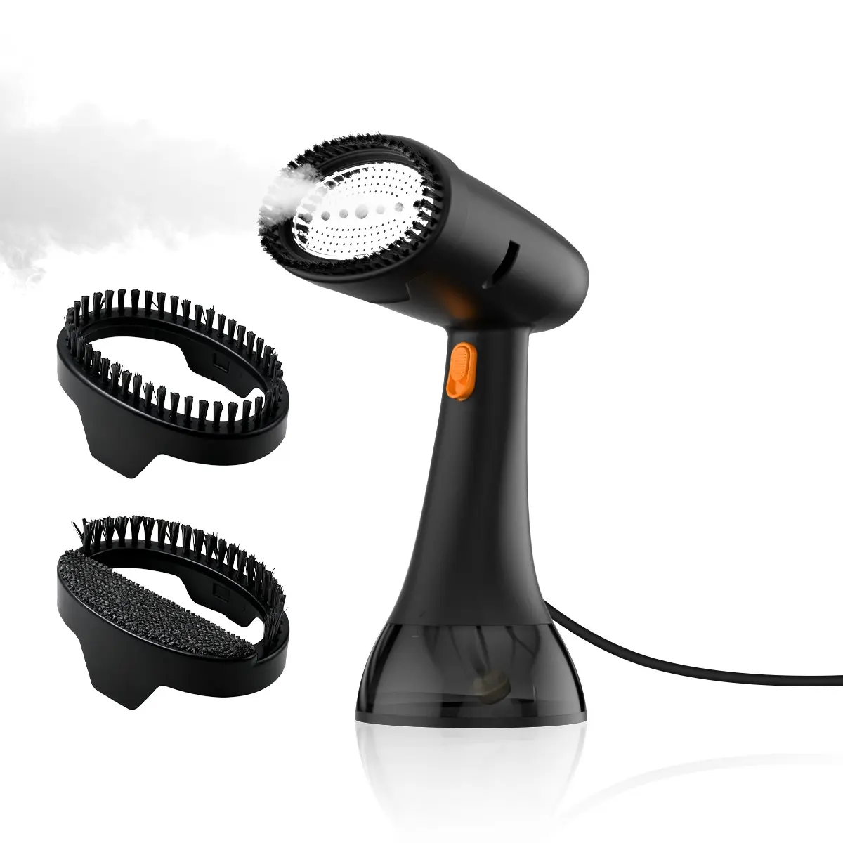 1100W Power Handheld Clothes Steamer - Compact, Large Water Tank, Foldable Mini Size, Auto Shut-Off, Simple Controls for Quick Steaming, Effortless Fabric Relaxation, Portable for Home, Travel, Suitable for All Natural Fabrics