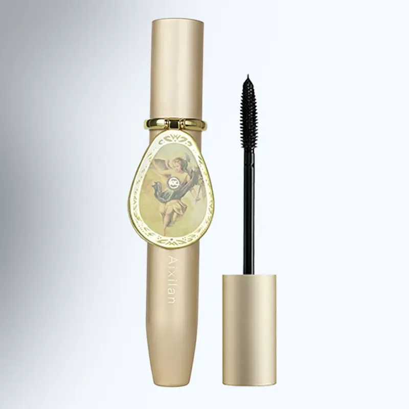 Aixilan Waterproof Mascara, Long-Lasting Cosmetic for Volumizing, Lengthening & Smudge-Proof Eyelash Makeup (Multi-Pack Option)