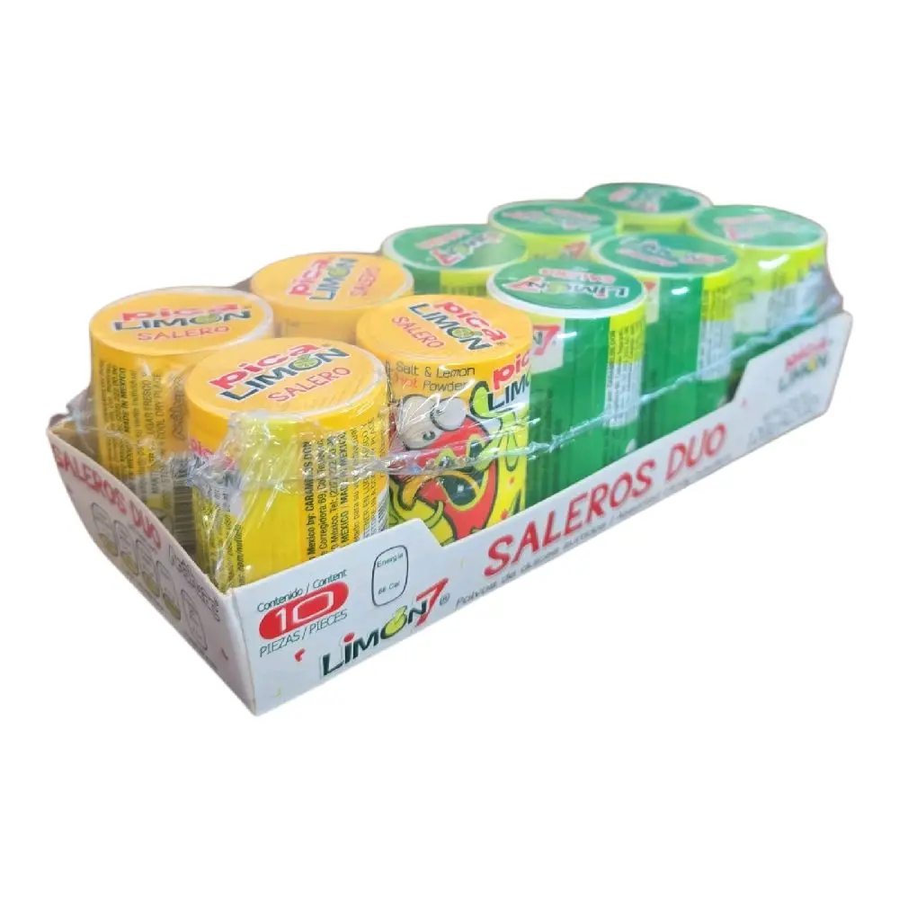 Pica Limón Saleros Duo & Salero Chipileta Chamoy