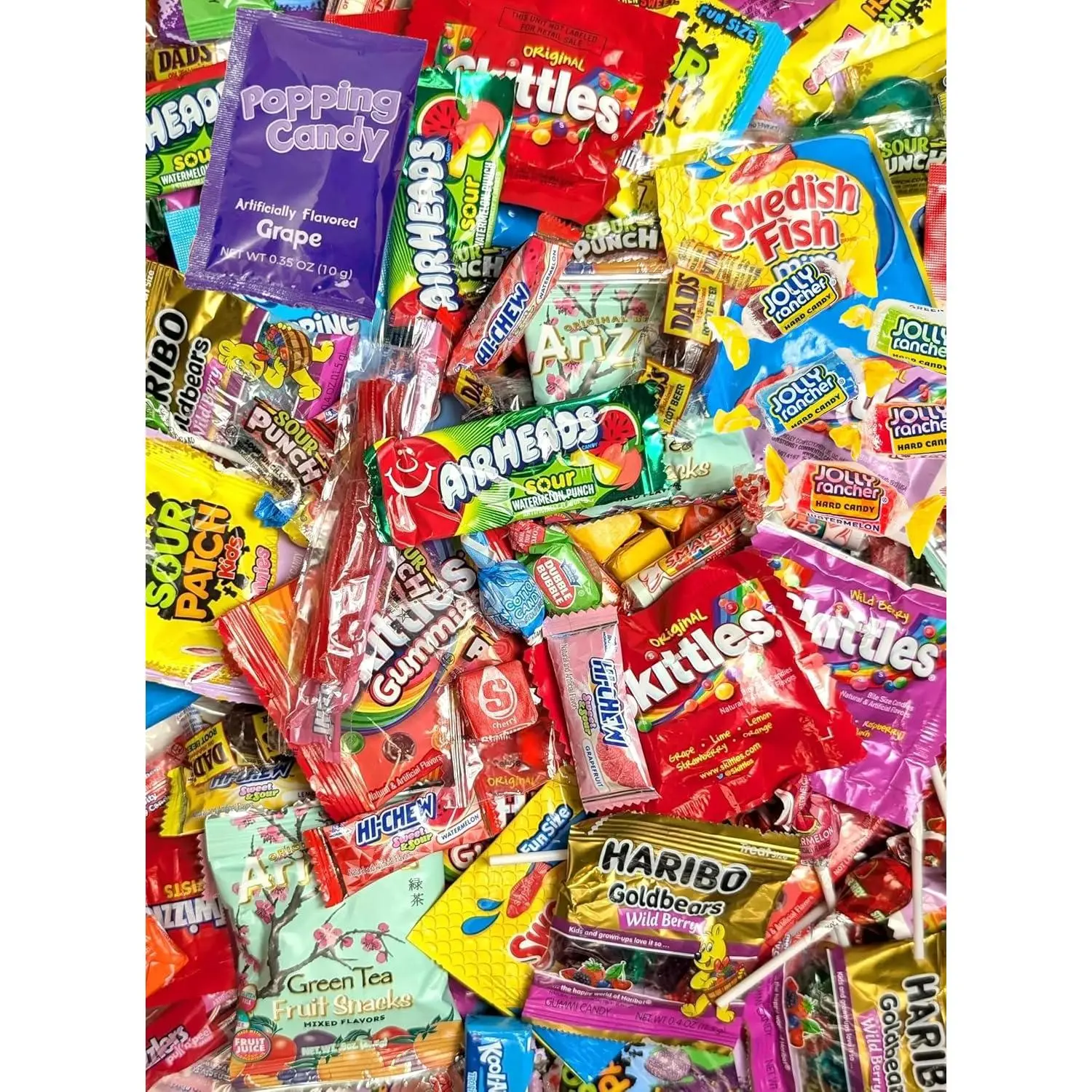 Ultimate Assorted Candy Party Mix - 2 LB Bag - Mega Variety Bulk Assortment - Easter - Individually Wrapped Candy - Queen Jax - Variety Pack