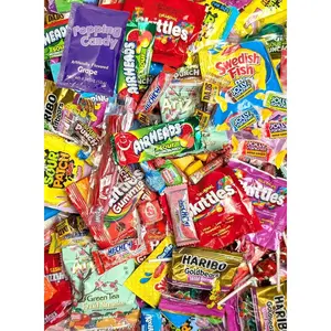Ultimate Assorted Candy Party Mix - 2 LB Bag - Mega Variety Bulk Assortment - Easter - Individually Wrapped Candy - Queen Jax - Variety Pack