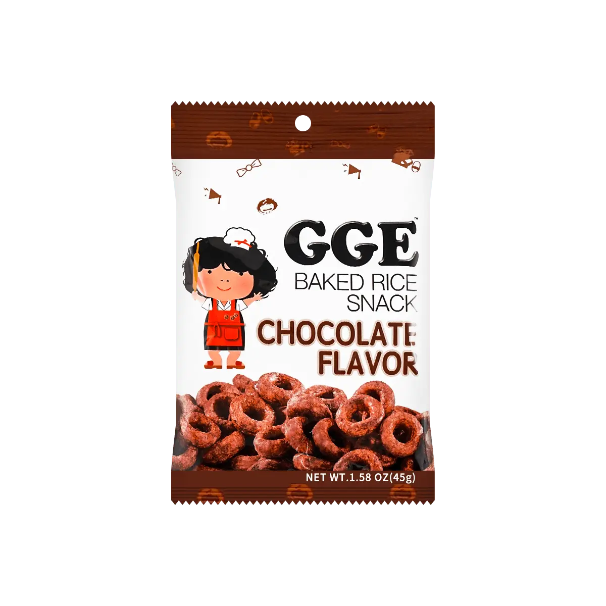 WEILIH Chang's Sister Chocolate Donut Snack 45g - Authentic Taiwanese Sweet Treat