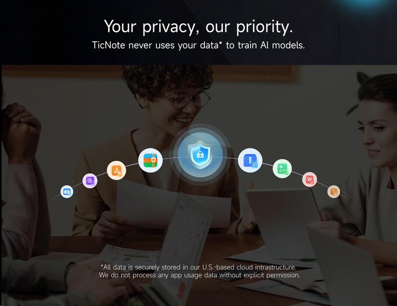 Mobvoi TicNote Agentic AI Notetaker Translator Voice Recorder 64GB Memory Note Recorder 120+ languages with Speaker ID Real-time Transcription and Translation AI Podcast Deep Research Content Creation for Phone Call Lectures Meetings Interviews