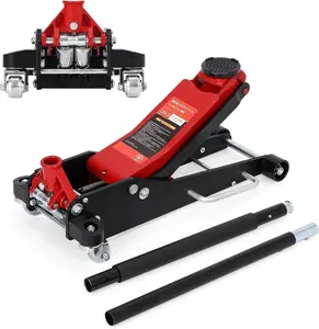Garvee 3 Ton Low Profile Hydraulic Floor Jack, Heavy Duty 6600 LBS Capacity with Dual Pump Fast Lift, 3.0" to 19.7" Lift Range for Car, SUV & Truck Maintenance