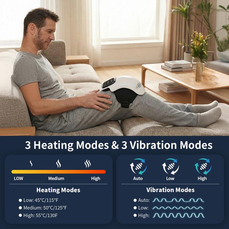 1 Piece Portable Comfort Electric Knee Massager Rechargeable Knee Massage Machine, Personal Care Appliances Gifts for Black Friday Gifts and Christmas 1 Piece Portable Comfort Electric Knee Massager Rechargeable Knee Massage Machine, Personal Care Appliances Gifts for Black Friday Gifts and Christmas