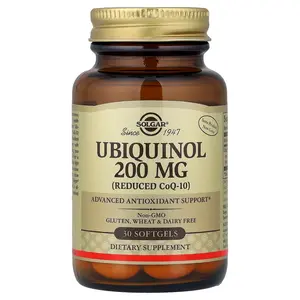 Solgar Ubiquinol (Reduced CoQ10), 200 mg, 30 Softgels