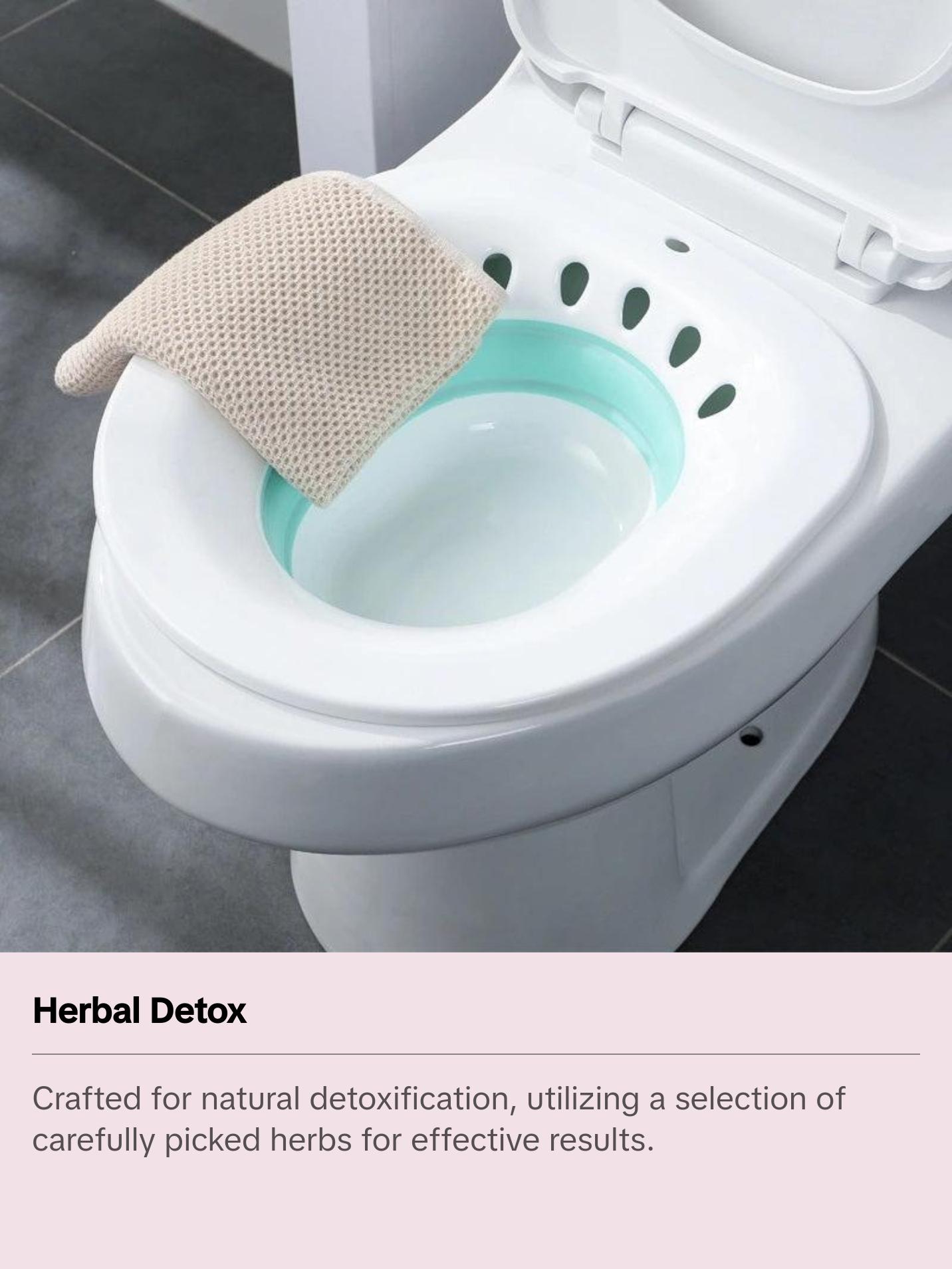 Yoni steam Seat with Hand Flusher-yoni Pearl-Vaginal Relaxation-Yoni Steaming-Seat Over Toilet-Soaking Sitz Bath Basin-Combo Pack