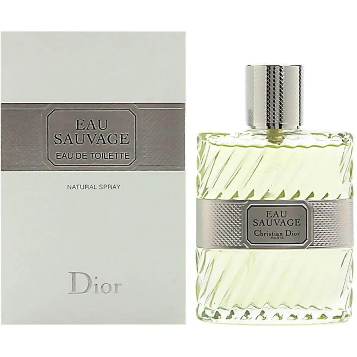 Dior Eau Sauvage Men's EDT Cologne - 3.3/3.4 oz, New Box, Spicy Woody & Woody Amber Scent Blend Fragrance