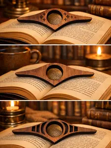 Wooden Thumb Page Holder