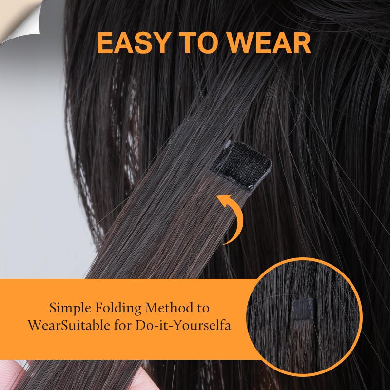 Doores Wide Tape in 16-24'' length Remy Human Hair Extensions Natural Straight for Daily use