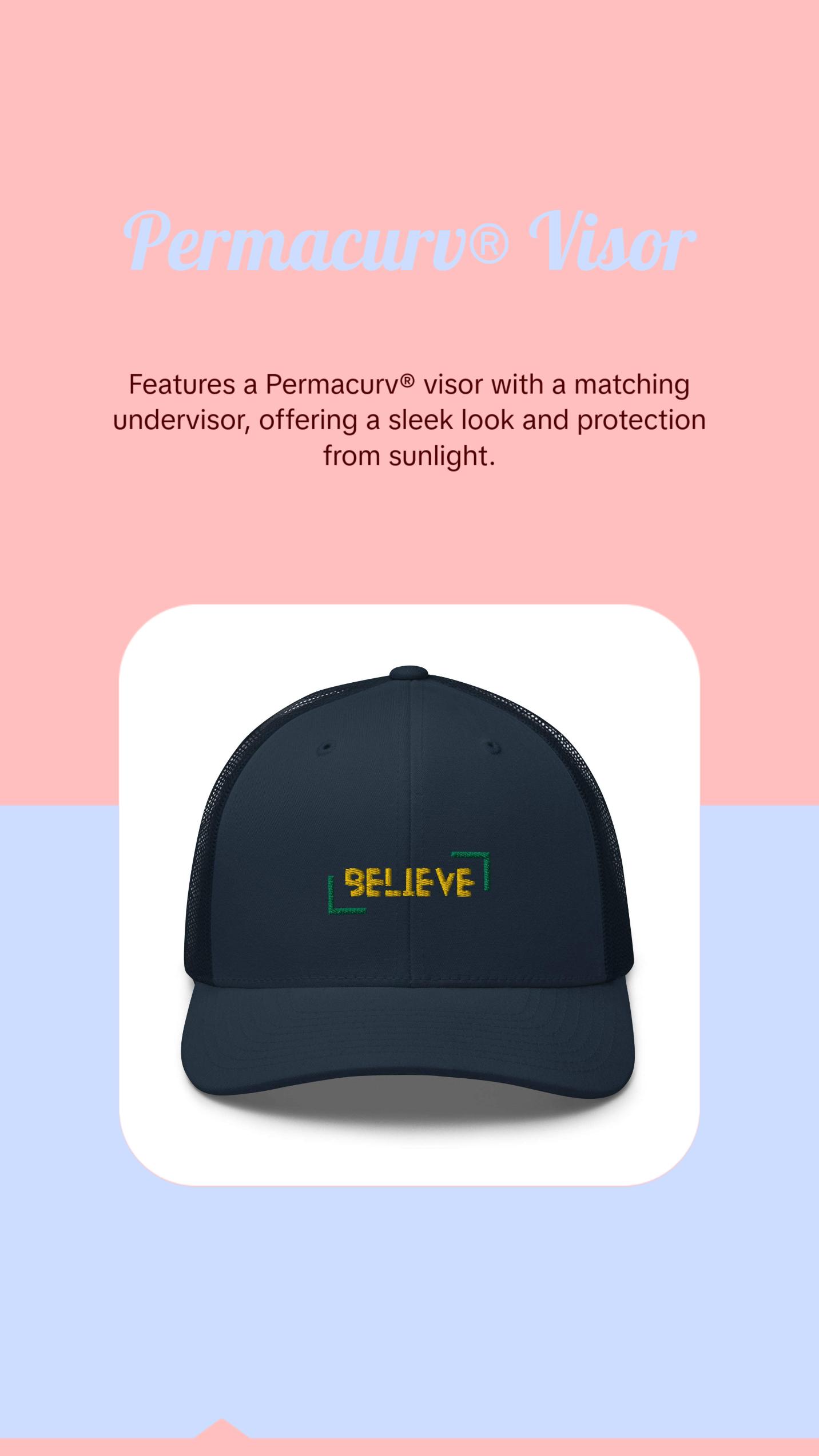 Believe - Performance Cap - Mesh Back