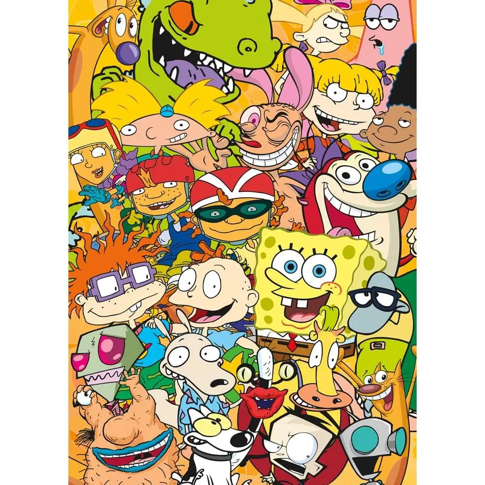 Nickelodeon Cast 1000 Piece Jigsaw Puzzle