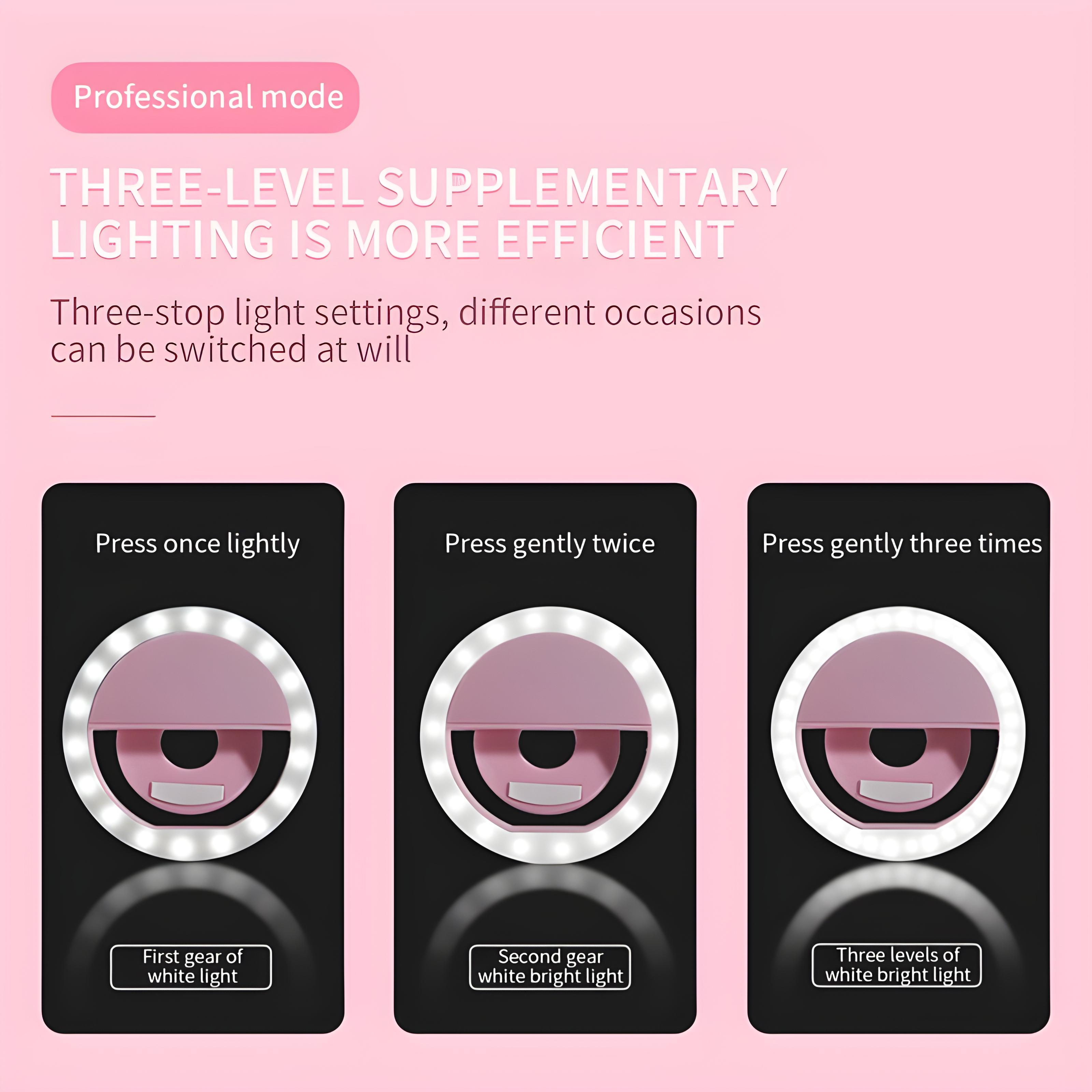 67" Selfie Stick Tripod with Ring Light, 360° Rotation, Dual Fill Lights & Selfie Light – Wireless Bluetooth Remote for iPhone & Android Smartphones, Adjustable, Foldable, Retractable Portable Tripod for Vlogs, Content Creation & Gifts