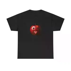 APPLE TONGUE Tee 100% Cotton Men And Women Oversized Tshirt