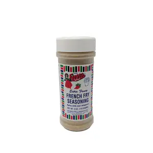 Bolner's Fiesta Extra Fancy French Fry Seasoning 6 Ounce Plastic Shaker