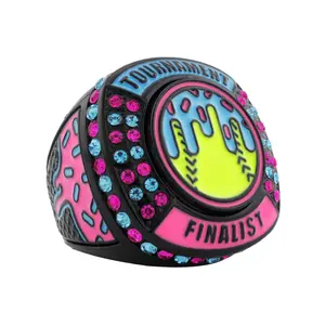 GEN25 Drip Softball Blackout Tournament Finalist Ring
