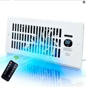 4“*10"Register Booster Fan for  RegisterHoles,plug-in version， Improves Heating & Cooling Vents6"x10"10-Speed Quiet Vent Fan with Negativelon, Thermostat & Remote, Enhances andImproves Heating & Cooling Efficiency, Air VentBooster for Home Room Comfort,