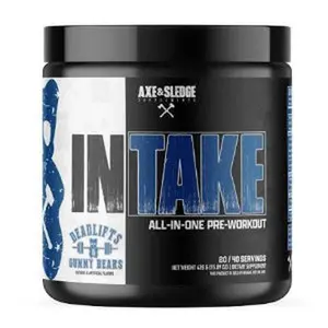 Axe & Sledge Intake Pre-Workout - Advanced Energy & Focus Powder - 40 Servings