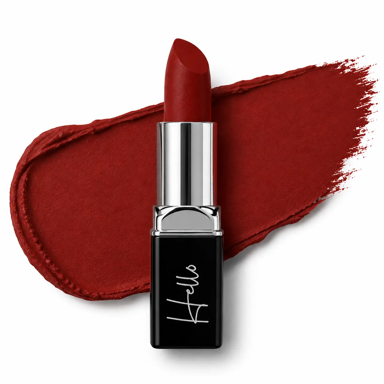 My Maria Deep Burnt Red Matte Lipstick
