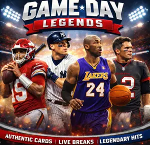Game Day Legends Card Pack - MultiSport Card Pack (15 cards)  - Filled with Stars and Rookies