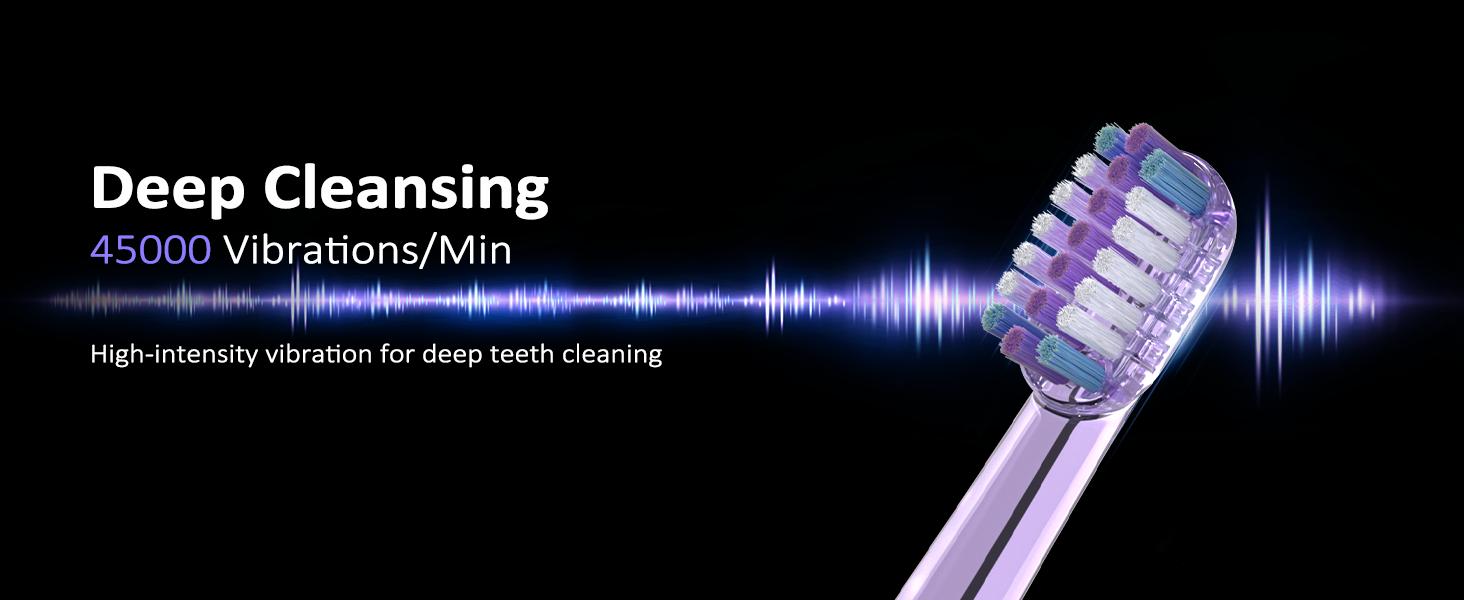 JlMOK Electric Toothbrush for Adults, Portable Rechargeable with 3 Brush Heads, IPX7 Waterproof, Type-C Charging, UV Sterilizing Travel Case JlMOK Electric Toothbrush for Adults, Portable Rechargeable with 3 Brush Heads, IPX7 Waterproof, Type-C Charging, UV Sterilizing Travel Case