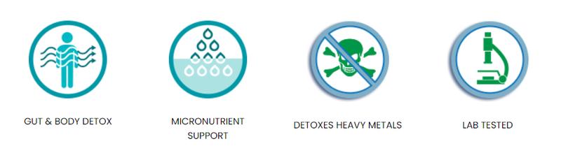 Pure Body Extra 60 mL Touchstone Essentials - Zeolite Detox Pack - Fulvic Detox Pack - DETOX Minerals Dietary Supplement - Healthcare, Vitamin