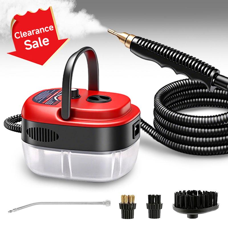 Clearance Sale!Handheld Pressurized Steam Cleaner,2500W Handheld High Temp Portable Cleaning Machine, Cleaning for Couch, Auto, Floor Car Wash Equipment