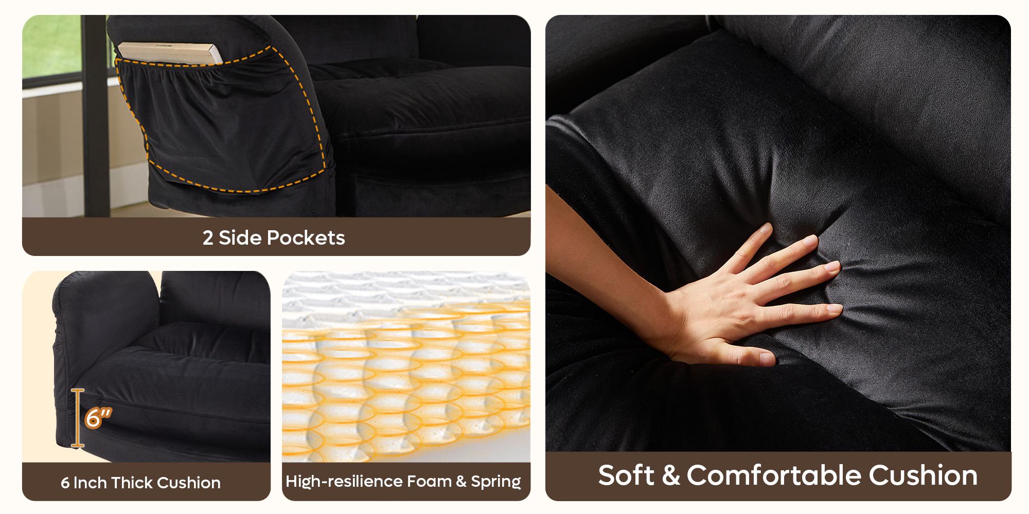 Ergonomic Cross-Legged Office Chair with Flip-Up Arms, Swivel Wheels & Adjustable Backrest for Computer Office Desk