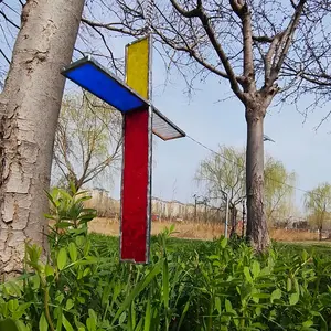 Memorial Stained Glass Cross - Sympathy Gift for Loss， creative idea