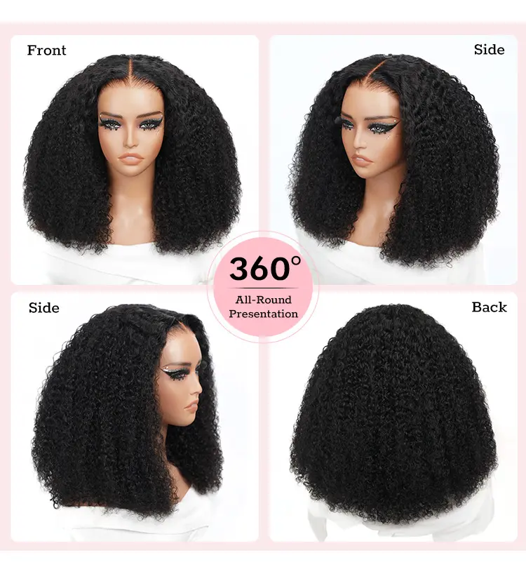 Product Introduction of [Spring Essential] Wiggins Hair Short Curly Wigs 7x4 Pre Cut Ready To Go Glueless Wigs Ready To Wear Human Hair Beginners Friendly 13x4 Lace Frontal Wigs #SpringStatements #WeeklyDeals 31