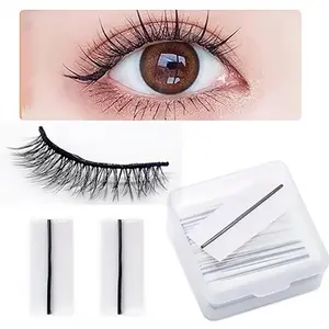 Eyelash Adhesive Strips – NOT False Lashes, 40 Strips per Box, Waterproof Eye Makeup Tape for Natural Lash Styling & Lift