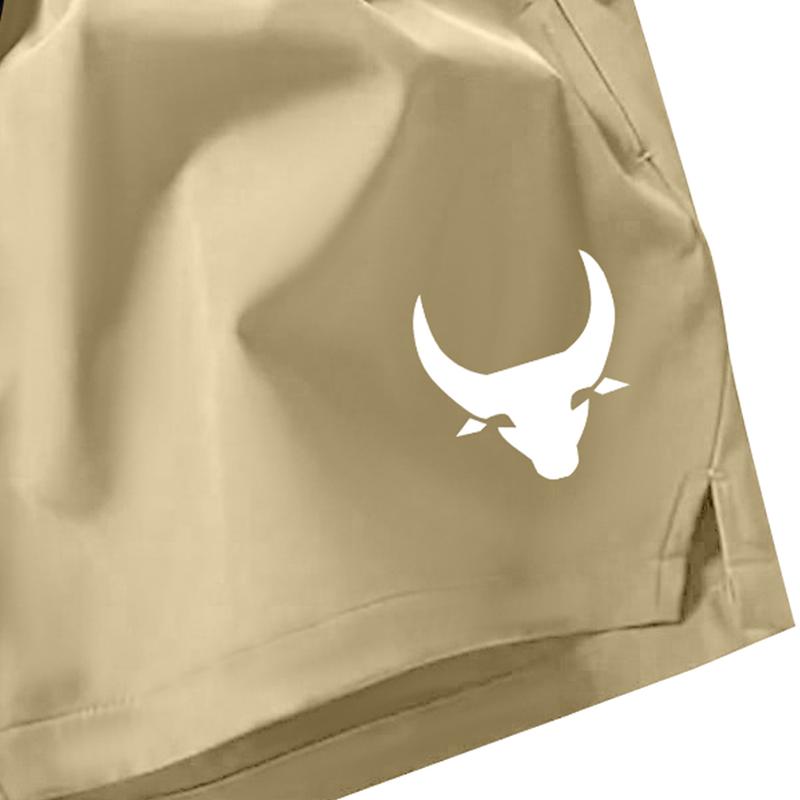 Men's Quick Dry Sports Training Shorts Lightweight for Swimming Running Gym Workouts Beach Use with Elastic Waistband Drawstring Design