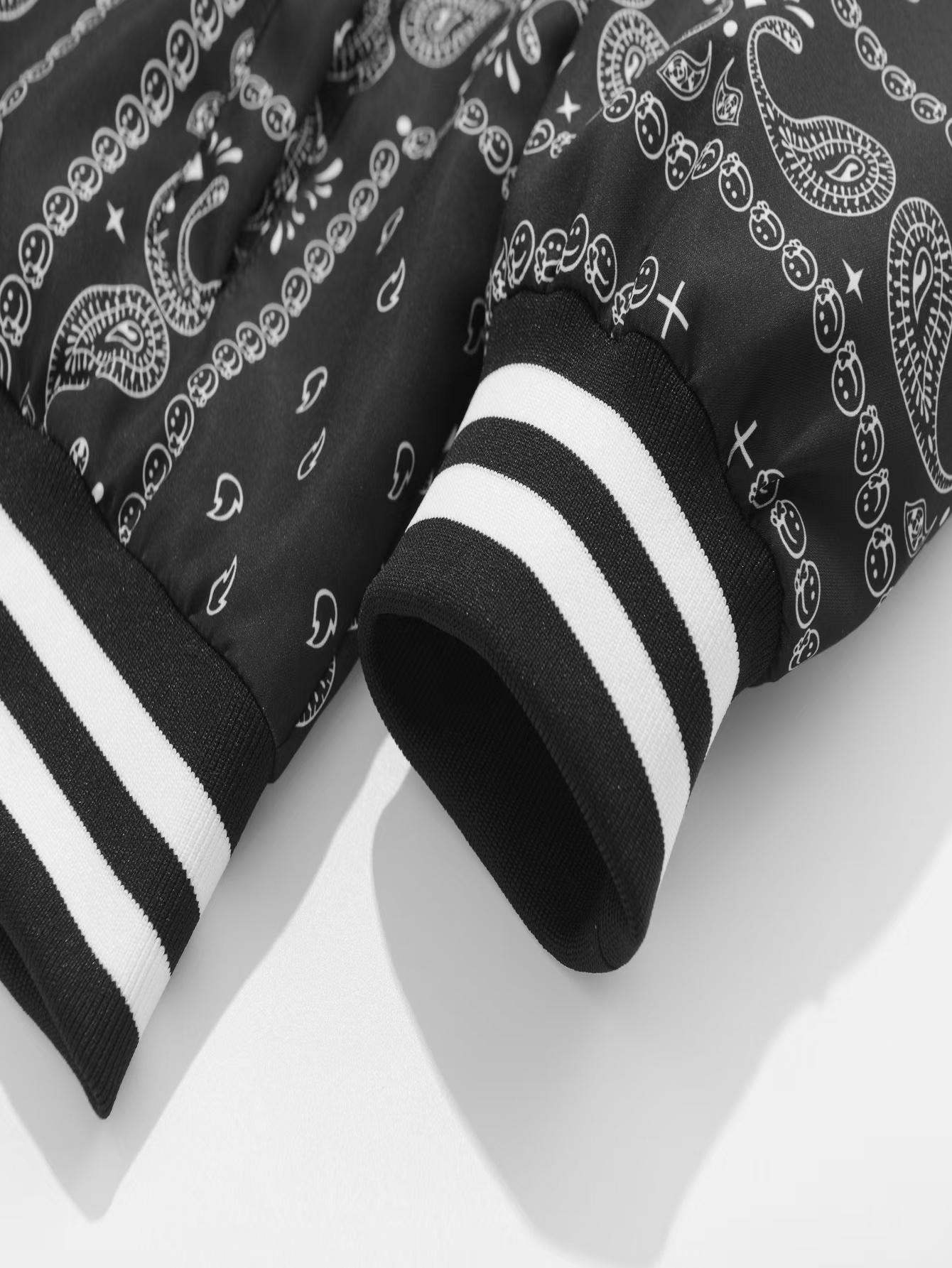 2 Pieces Men's & Women's Medium Size Hong Kong Style Sporty Loose Baseball Jacket Trendy Ins Casual Student Fashion for Spring Autumn