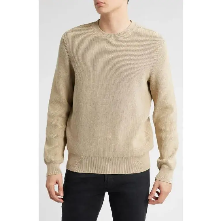 Rag & Bone Men’s Dexter Acid-Wash Cotton-Blend Crewneck Sweater