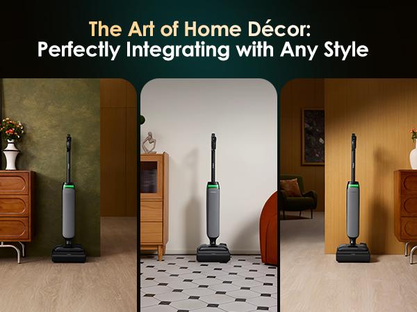 Tineco Floor One S7 Artist Wet Dry Vacuum Cleaner, 22kPa Suction, iLoop Smart Sensor, DualBlock Anti-Tangle Design, 185℉ Flashdry, 50 Min Runtime, Dual-Edge Cleaning, 180° Lay-Flat