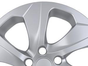 Nilight Wheel Cover Hubcaps 17 Inch Compatible for Toyota RAV4 2019 2020 2021 2022 2023 2024 2025 Hub Caps 17 inch Set of 4 Rim Covers Protector Wheel Replacement 42602-0R040 42602-42040, Silver