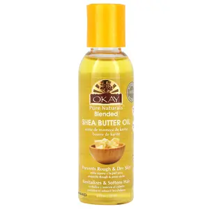 Okay Pure Naturals Blended Shea Butter Oil, 2 fl oz (59 ml)