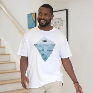 The IBD Iceberg Unisex Tee: More than just "stomach issues" - Crohn's and Colitis Awareness Shirt