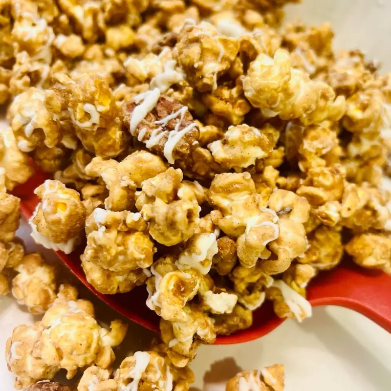 Cinnamon Pecan Roll Gourmet Popcorn Cinnamon Pecan Roll Gourmet Popcorn