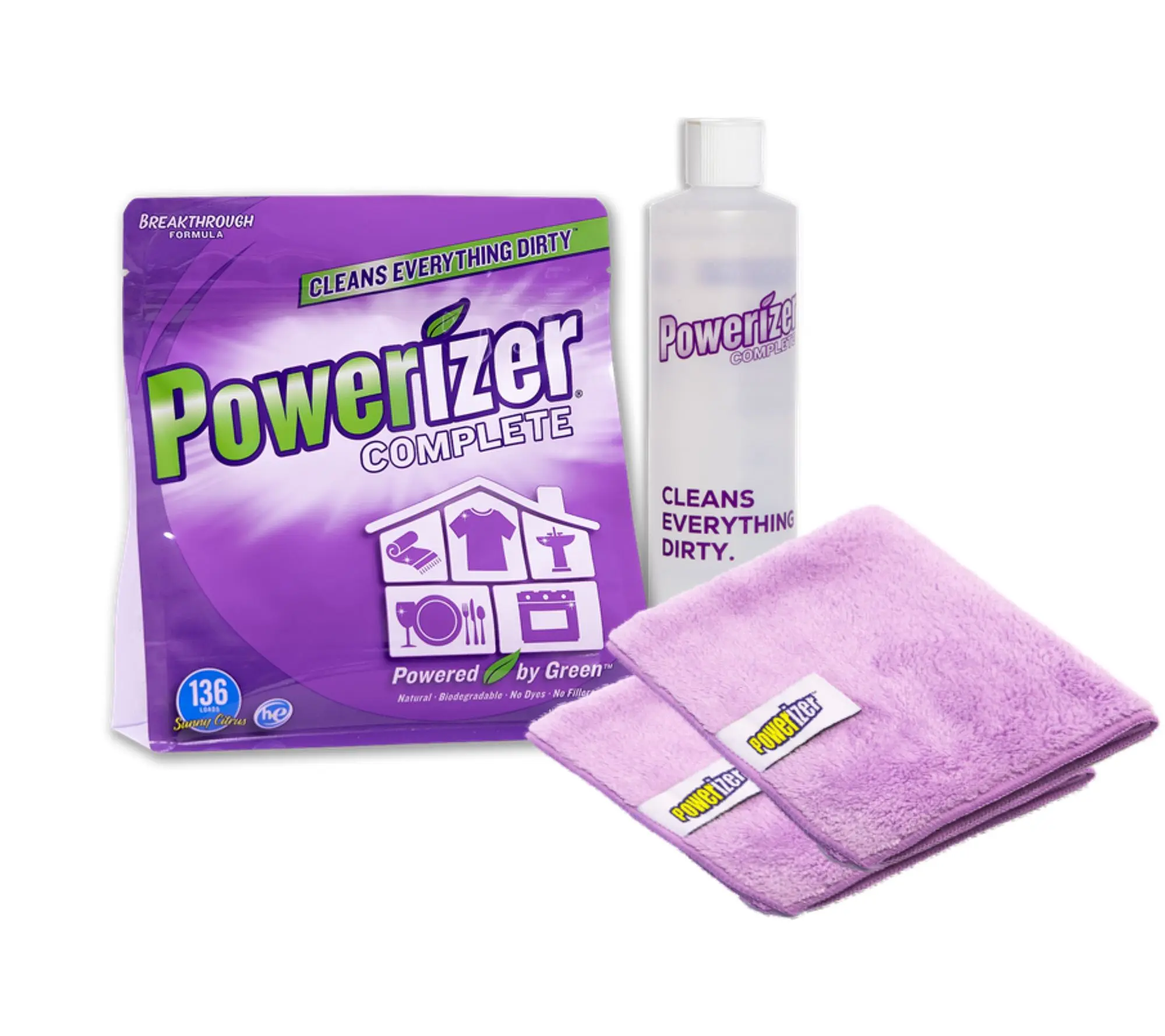 Powerizer Multi-Purpose Laundry & Dishwasher Detergent Powerizer Multi-Purpose Laundry & Dishwasher Detergent
