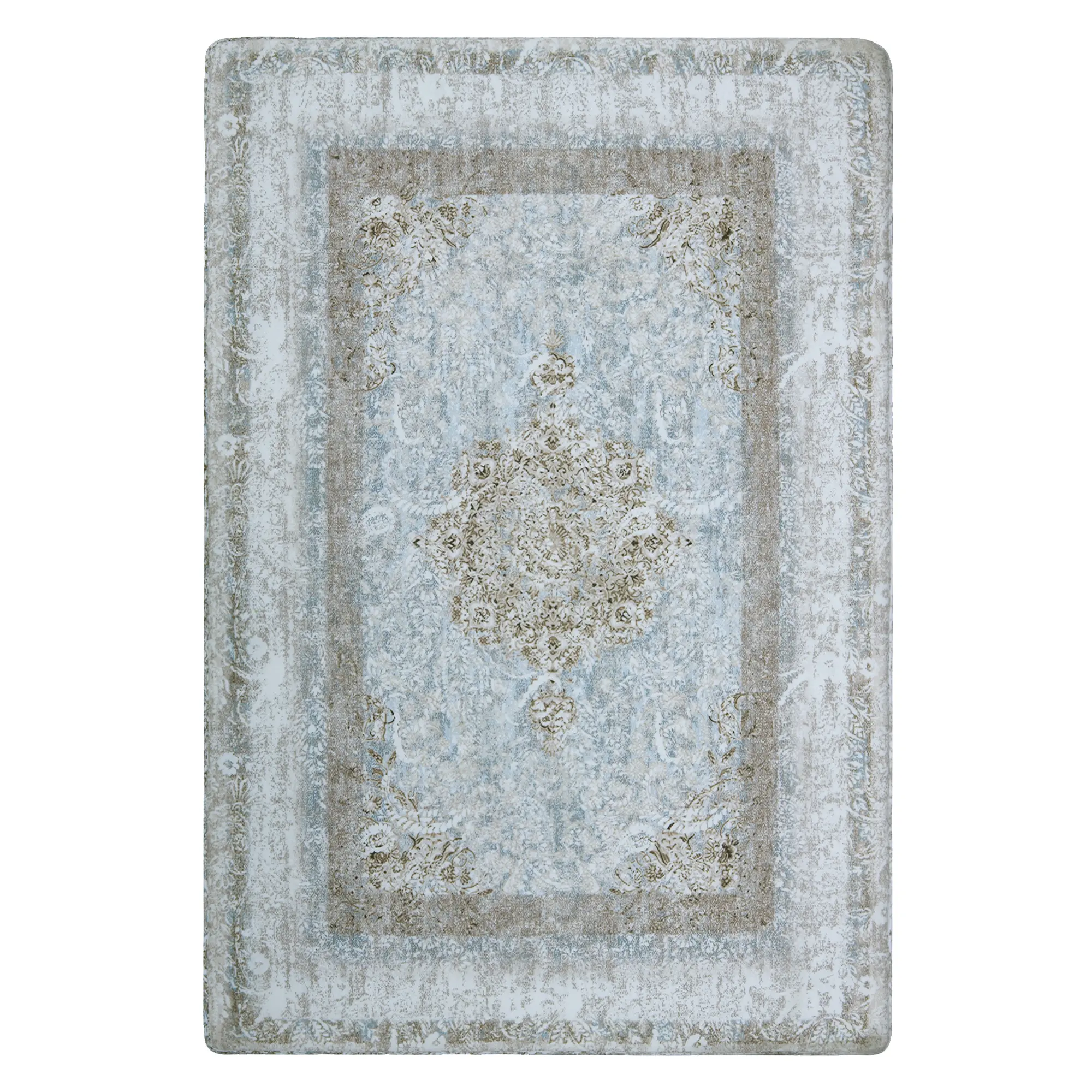 Huloo Washable Area Rug – Minimalist, Ultra-Soft, Non-Slip, Stain-Resistant, Machine Washable Living Room Rug for Bedroom Dorm,back to school
