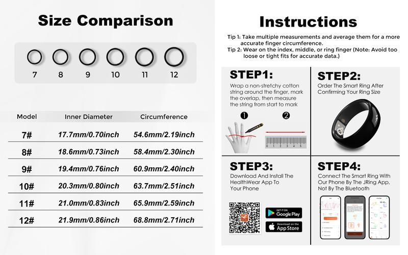 MIRO R1E ECG Monitor Smart Ring - Comprehensive Health Monitoring, Blood Pressure, Heart Rate & Blood Oxygen, Sleep, Waterproof, Android Watch, Fitness Tracker