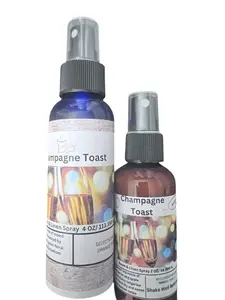 Champagne Toast Room and Linen Spray - Long-Lasting Freshness - Refreshing Scented Fragrance - Ideal for Transforming Your Space