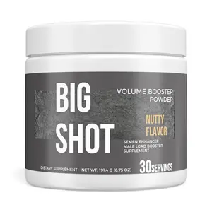 Big Shot Nutty Dietary Supplement for Men Vitality Enhancment Performance Support Powder – 30 Servings, Healthcare  Fitness