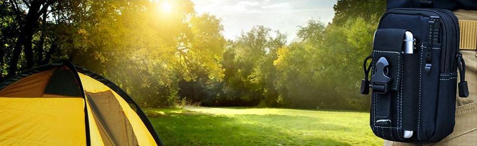 Tactical Waist Belt Bag |   Universal Outdoor EDC Military Holster Wallet Pouch Phone Case Gadget Pocket for iPhone Samsung