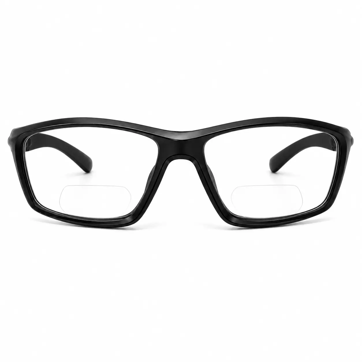 Bifocal Reading Glasses for Men & Women, Lightweight Dual-Zone Readers with Clear Lenses for Near Reading and Everyday Viewing, 2 Styles