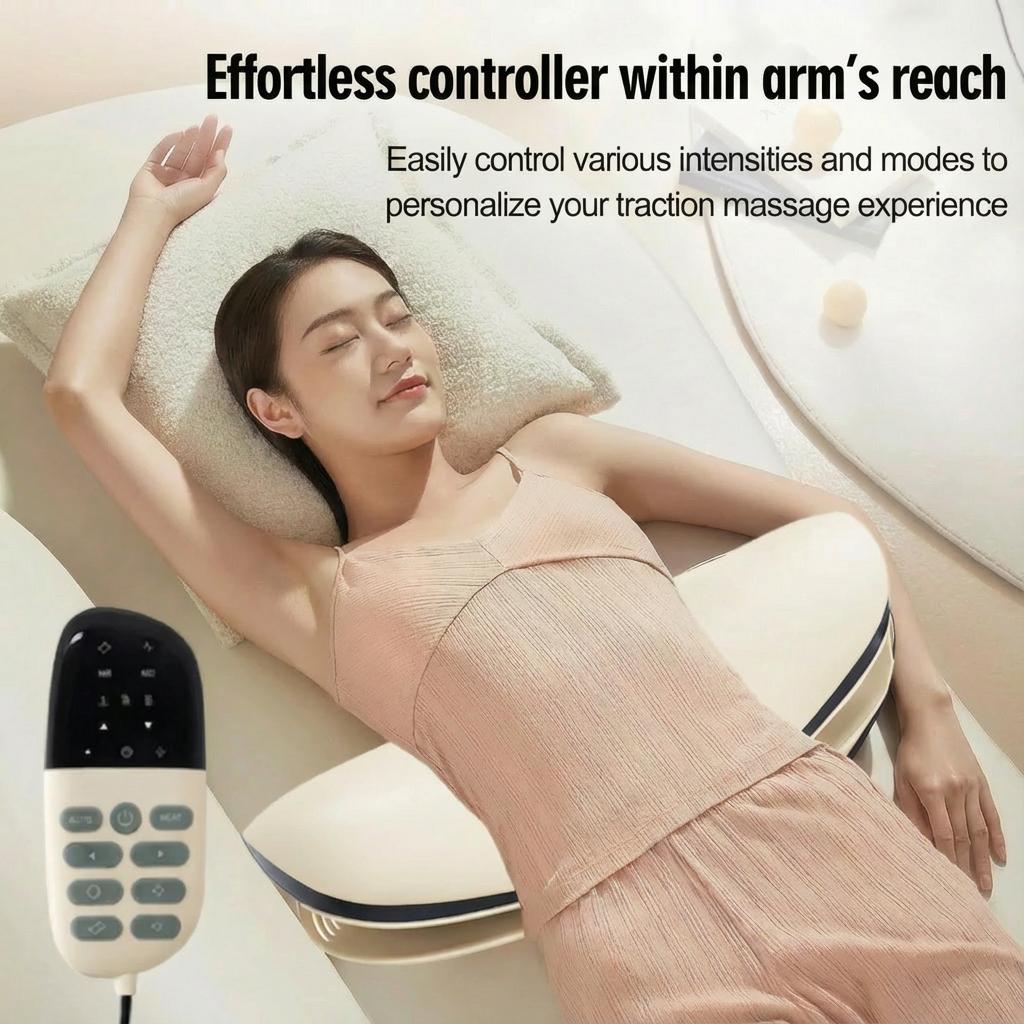 Adjustable lumbar support belt with heating function, low-frequency lumbar massager, multi-functional back and waist massager, back traction device, lumbar comfort care, 12-level electrotherapy function, 3-level vibration massage, Valentine's Day gift.