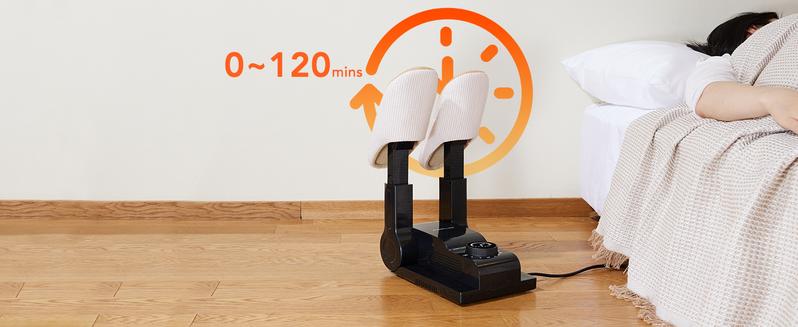 Forlim Heat Blower Boot Dryer with Timer-180° Adjustable Rack for Work Boots/Glove Telescopic Bendable Ports Forlim Heat Blower Boot Dryer with Timer-180° Adjustable Rack for Work Boots/Glove Telescopic Bendable Ports