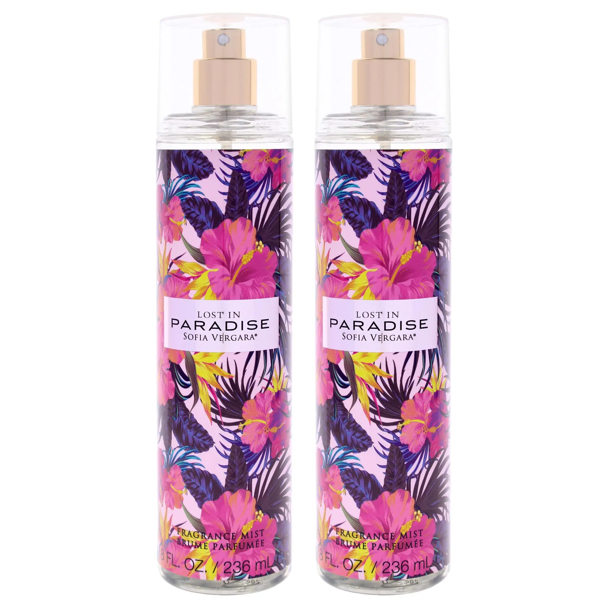 Women's Refreshing Vibrant Tropical Lost in Paradise by Sofia Vergara Fragrance Mist - 8oz, Pack of 2 Bottles